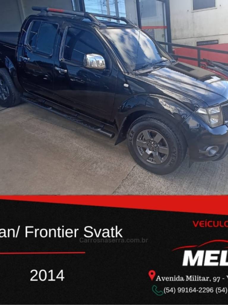 NISSAN - FRONTIER - 2013/2014 - Preta - R$ 104.000,00