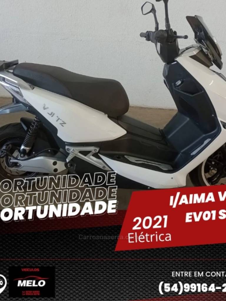 AIMA - VOLTZ EV01 - 2022/2021 - Branca - R$ 14.900,00