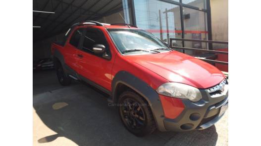 FIAT - STRADA - 2012/2013 - Vermelha - R$ 54.900,00