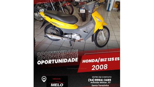 HONDA - BIZ 125 - 2008/2008 - Amarela - R$ 8.500,00